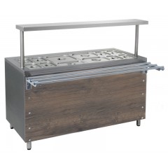 Мармит 2-х блюд КИЙ-В М 2Б-1445 Декор