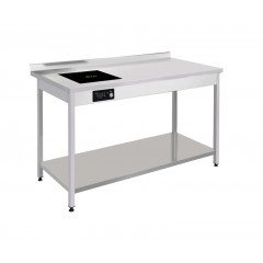 Стол с индукционными плитами КИЙ-В СВК-4-1І (1100х600, 3,5 кВт)