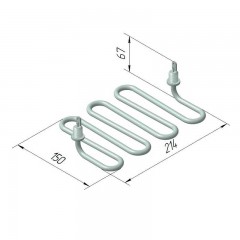 ТЕН для кавоварки на піску КВ-5 КИЙ-В 120 В 8 / 1,3 Т 220 
описание ТЕН для кавоварки на піску КВ-5 КИЙ-В 120 В 8 / 1,3 Т 220