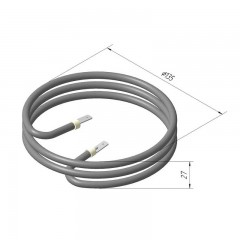 ТЕН на апарат солодкої вати КИЙ-В УСВ-4 
фото ТЕН на апарат солодкої вати КИЙ-В УСВ-4
