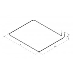 ТЕН на сковороду СЄ-40.2 КИЙ-В 8 / 0,7 Т 230 М3 К4 (внутрішній) купить ТЕН на сковороду СЄ-40.2 КИЙ-В 8 / 0,7 Т 230 М3 К4 (внутрішній)